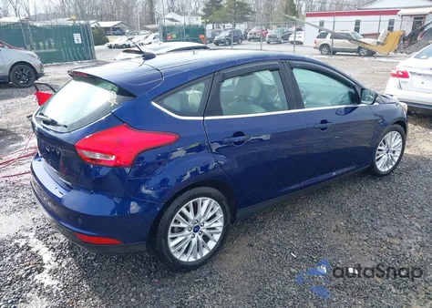 2017 Ford Focus Titanium from USA, damaged, VIN 1FADP3N25HL272276